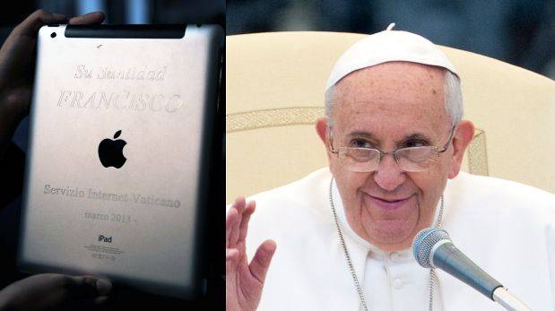 30.500 de dolari pentru un  iPad ce a aparținut papei Francisc