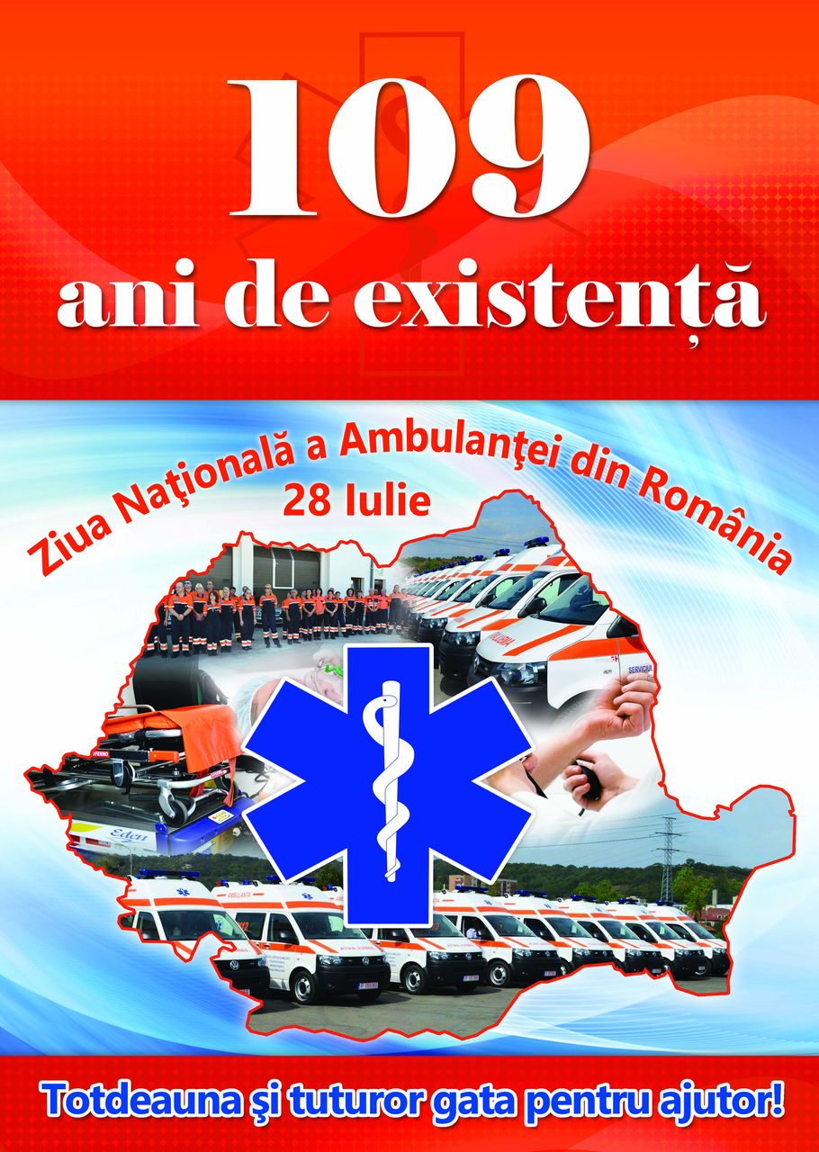 Ziua Naţională a Ambulanţei, sărbătorită pentru prima dată în cadru oficial. 