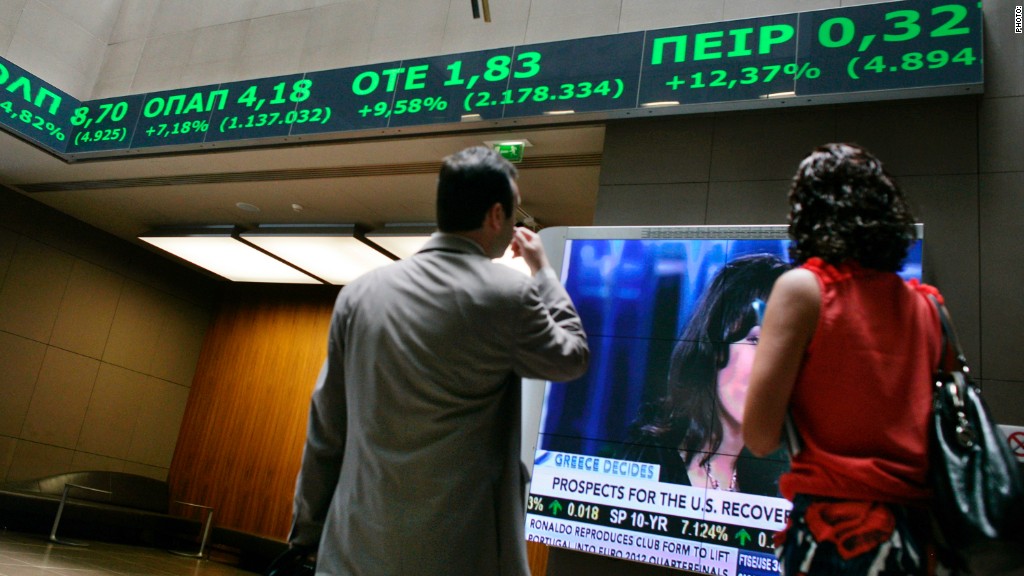  Bursa de Valori de la Atena a deschis luni în scădere cu 23% 