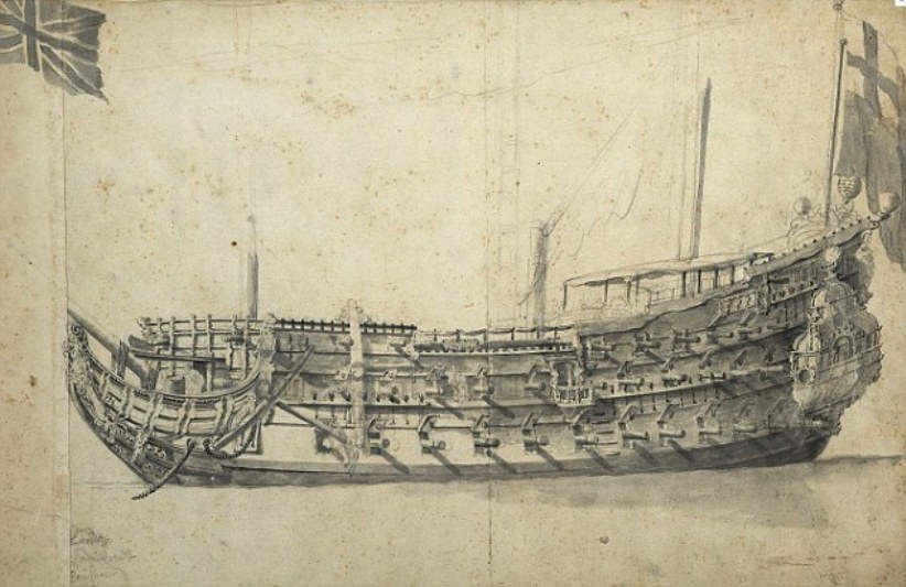 MISTERUL exploziei şi scufundării celui mai CELEBRU vas britanic de război, dezlegat după 350 de ani