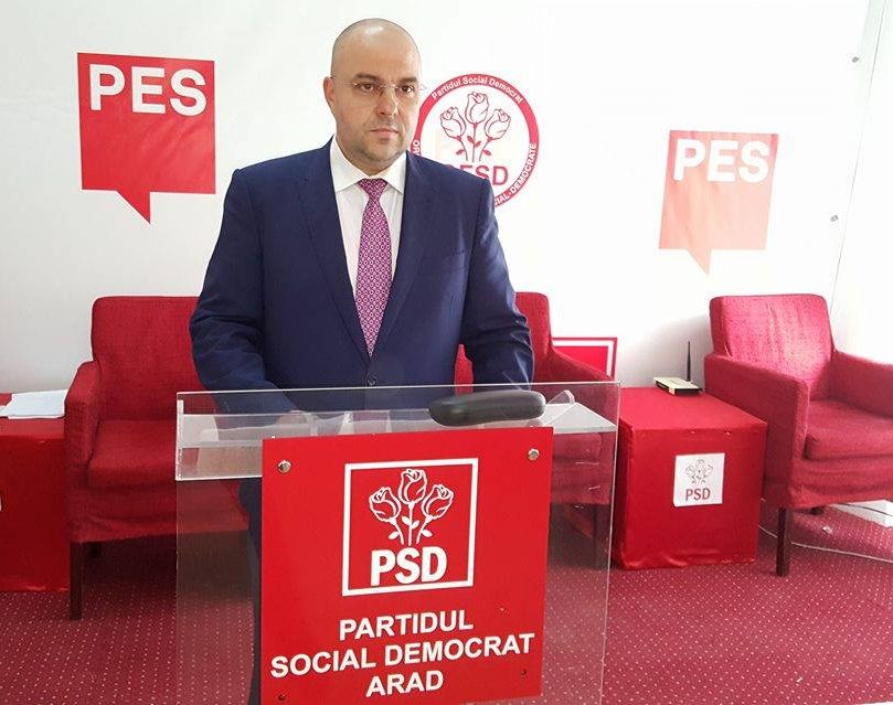 PSD Arad nu poate fi partenerul lui Falcă la improvizaţii administrative fără temei legal