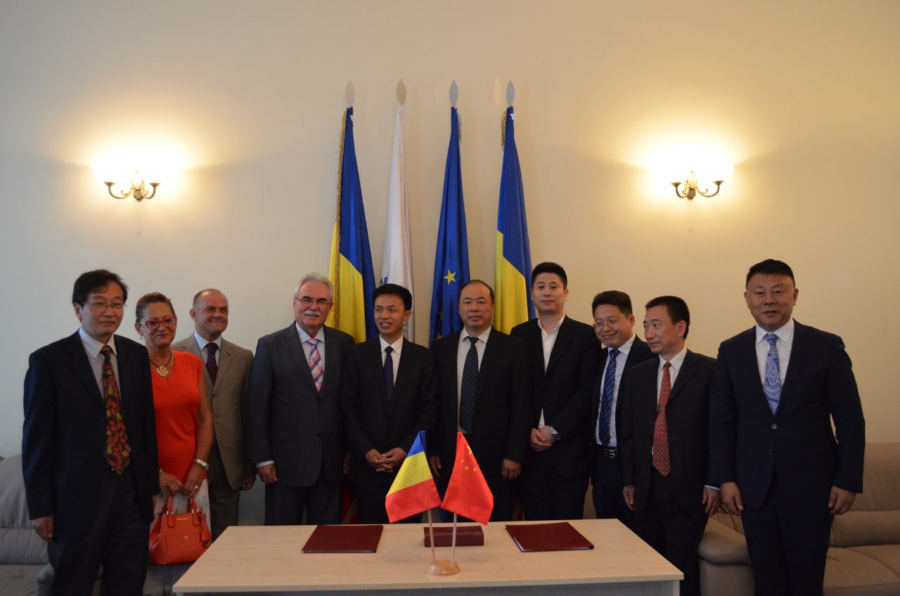 Preşedintele CCIA Arad a primit vizita unei delegaţii chineze, din regiunea Suzhou